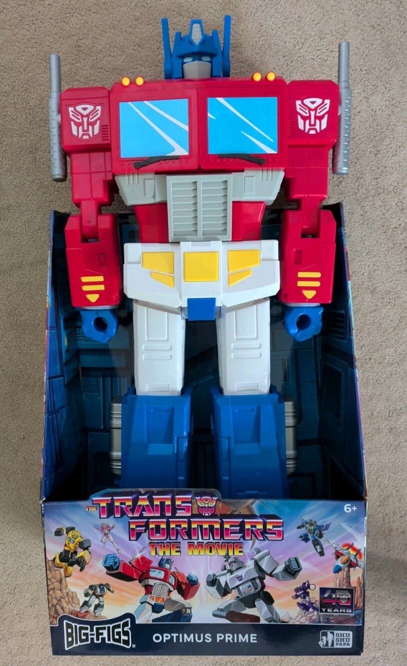 Big-Figs Transformers Optimus Prime 30" The Movie Peter Cullen Target IN STOCK